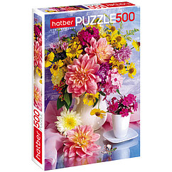 Пазл 500 эл. Hatber "Романтический букет"
