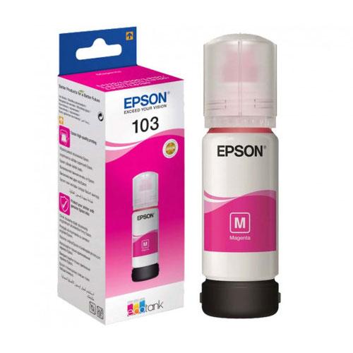 Чернила EPSON C13T00S34A 103 magenta