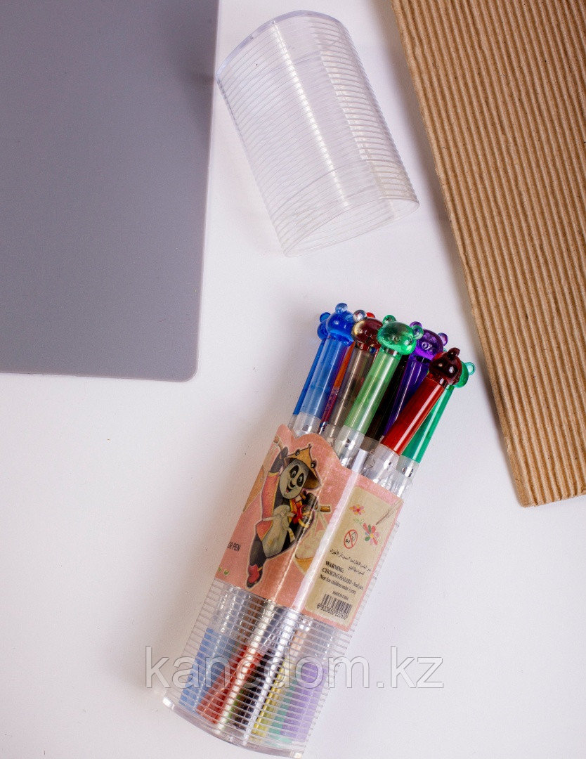 Линер набор 12цв двухсторонний Flamingo PANDA, ZW-273A-12