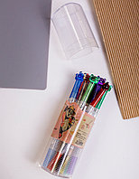 Линер набор 12цв двухсторонний Flamingo PANDA, ZW-273A-12