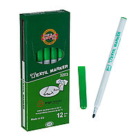 Маркер для ткани Textile Marker KOH-I-NOOR GREEN