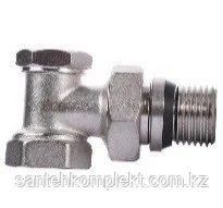 Клапан / вентиль радиаторный регулирующий угловой (под ключ) Ду 20, фото 1