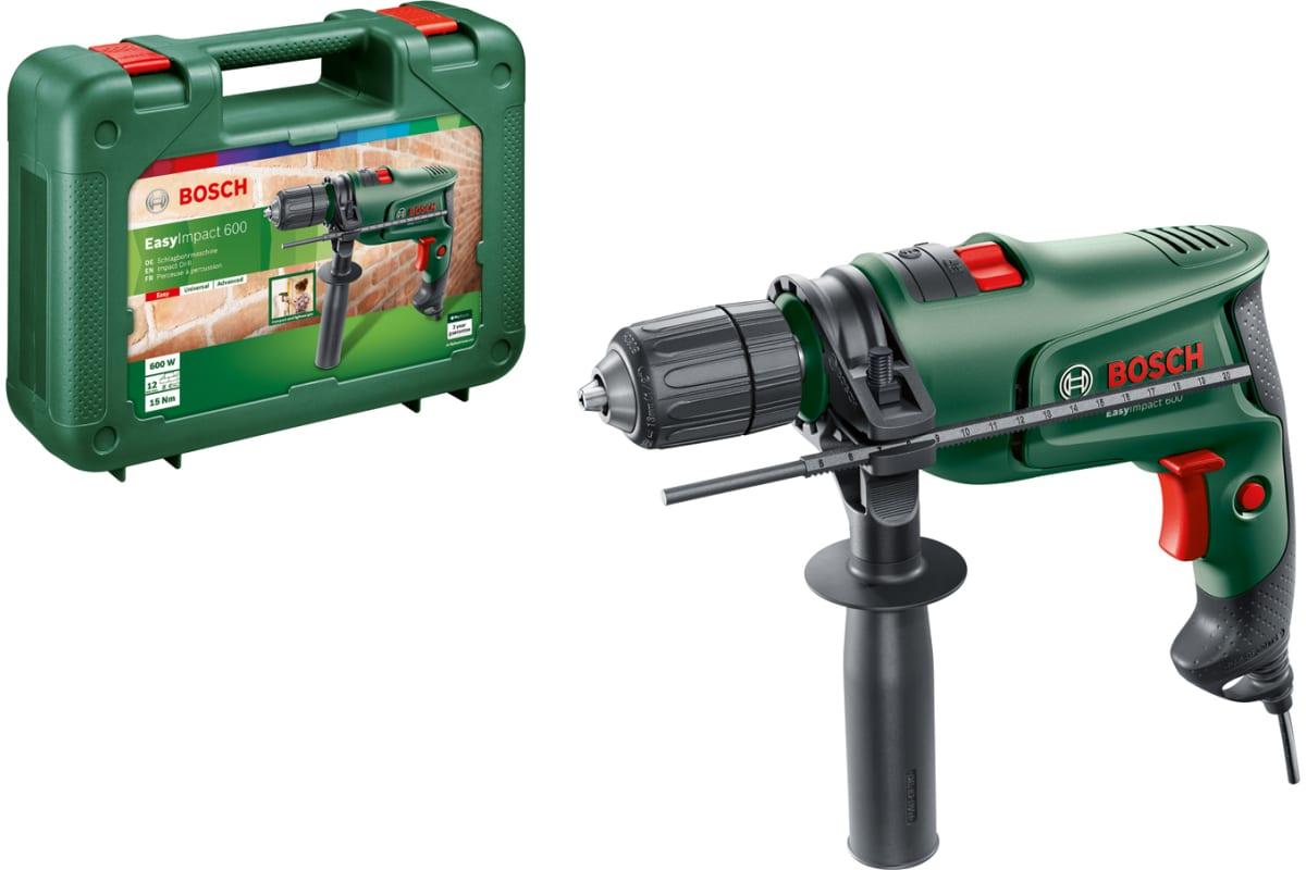 Дрель ударная EasyImpact 600 Bosch - фото 2 - id-p106211001