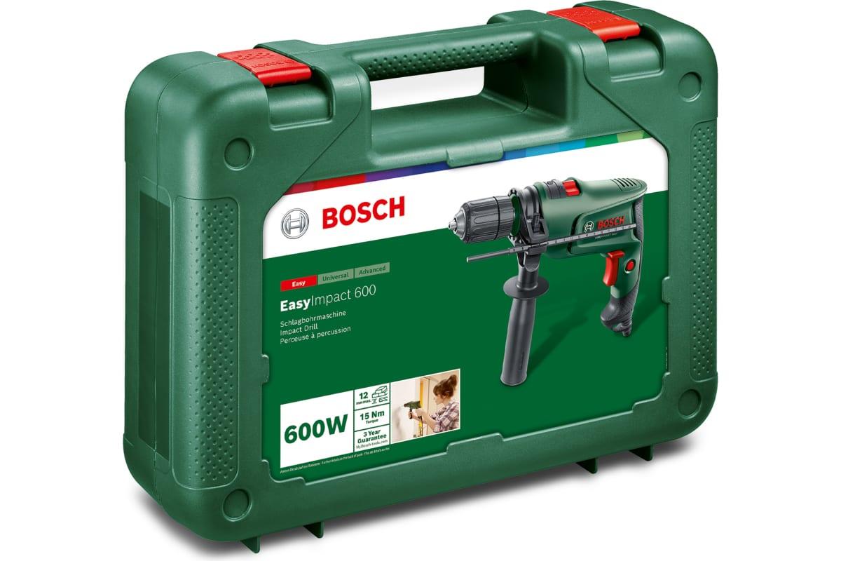Дрель ударная EasyImpact 600 Bosch - фото 3 - id-p106211001
