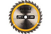 DeWalt, DT1940, Пильный диск CONSTRUCT 184/16 30 ATB +10°