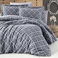 Комплект двуспальный Altinbasak Vegas серый, сатин