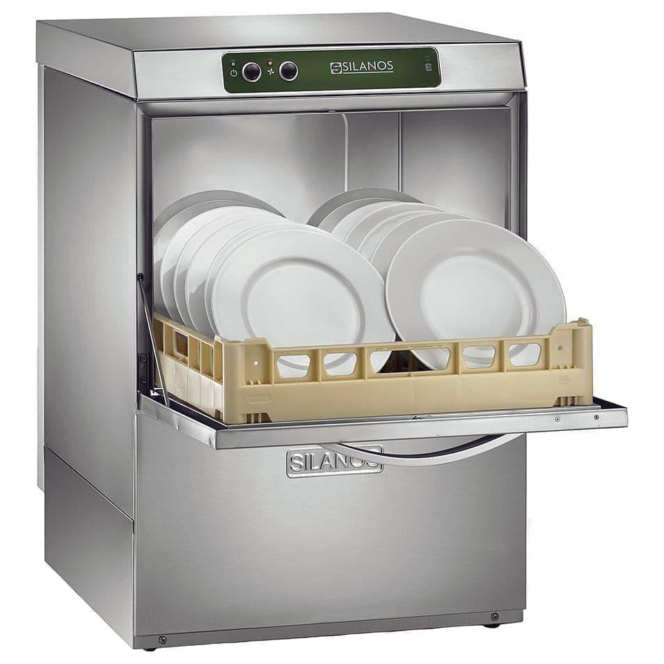 Фронтальная посудомоечная машина Silanos NE700 с дозаторами и помпой - фото 1 - id-p107472394