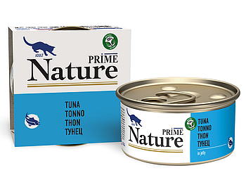 Prime Nature консервы для кошек тунец в желе, 85гр