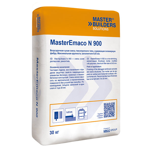 Ремонтная смесь MasterEmaco N 900 25 кг - фото 1 - id-p107474806