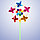Ветерок с фольгой «Море улыбок», семицветик, 42 см, фото 3