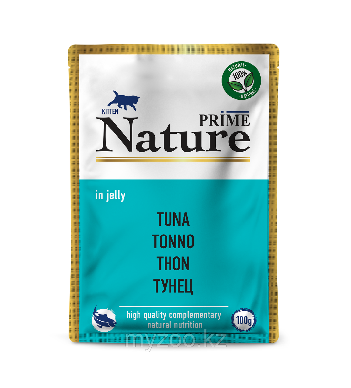 Prime Nature паучи для котят тунец в желе, 100гр