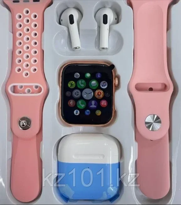 Смарт часы 2 в 1 Smart Watch 8 W26 PRO MAX Special 3 цвета + AirPods - фото 6 - id-p107475789