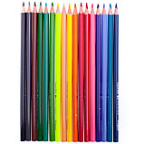 Карандаши цветные Maped "Color Peps", 18цв., трехгран., заточен., картон, европодвес, фото 2