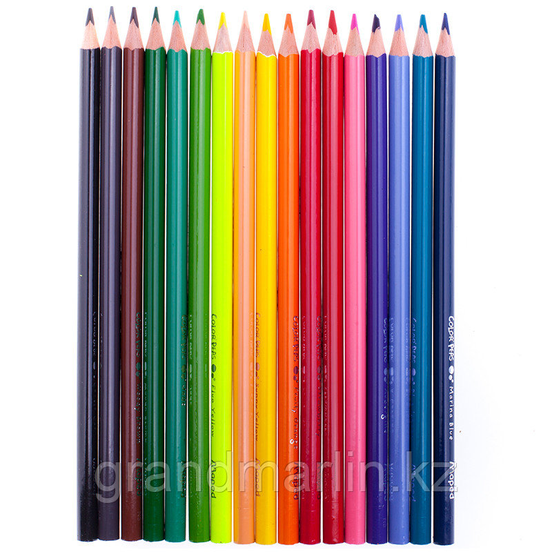Карандаши цветные Maped "Color Peps", 18цв., трехгран., заточен., картон, европодвес - фото 2 - id-p107474742