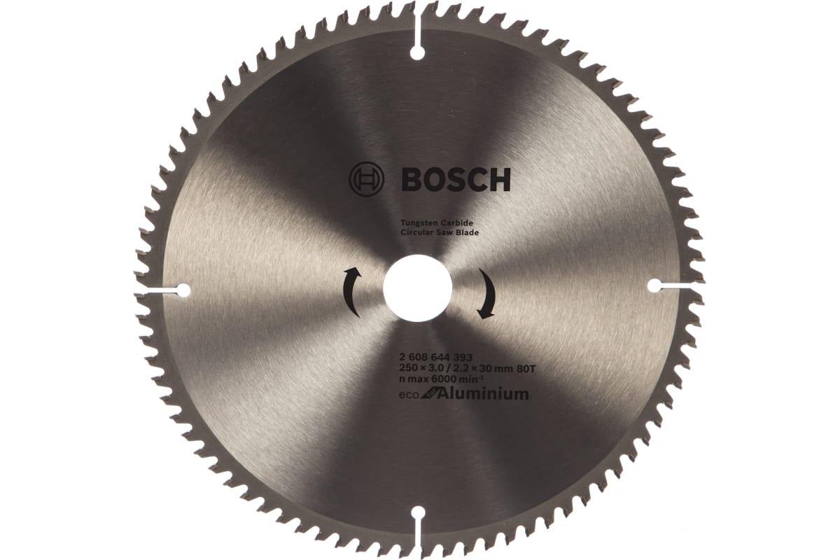 Диск пильный Bosch ECO AL (250x30 мм; 80T) 2608644393 - фото 1 - id-p106209725