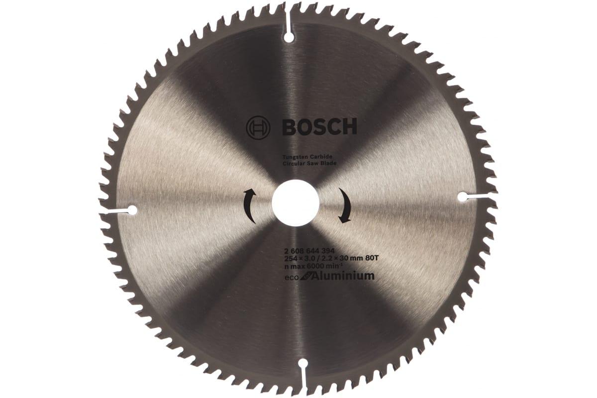 Пильный диск Bosch ECO AL (254x30 мм; 80T) 2608644394 - фото 1 - id-p106209815