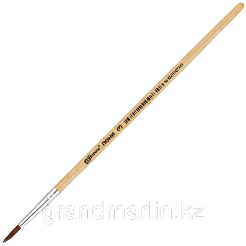 Кисть пони, ArtSpace, круглая №03, фото 1