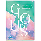 Тетрадь 48л., А5, клетка MESHU "Clouds", матовая ламинация, тиснение фольгой, ЕВРО, фото 5