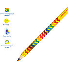 Карандаш с многоцветным грифелем Мульти-Пульти "Енот и радуга", утолщенный, заточен., фото 5