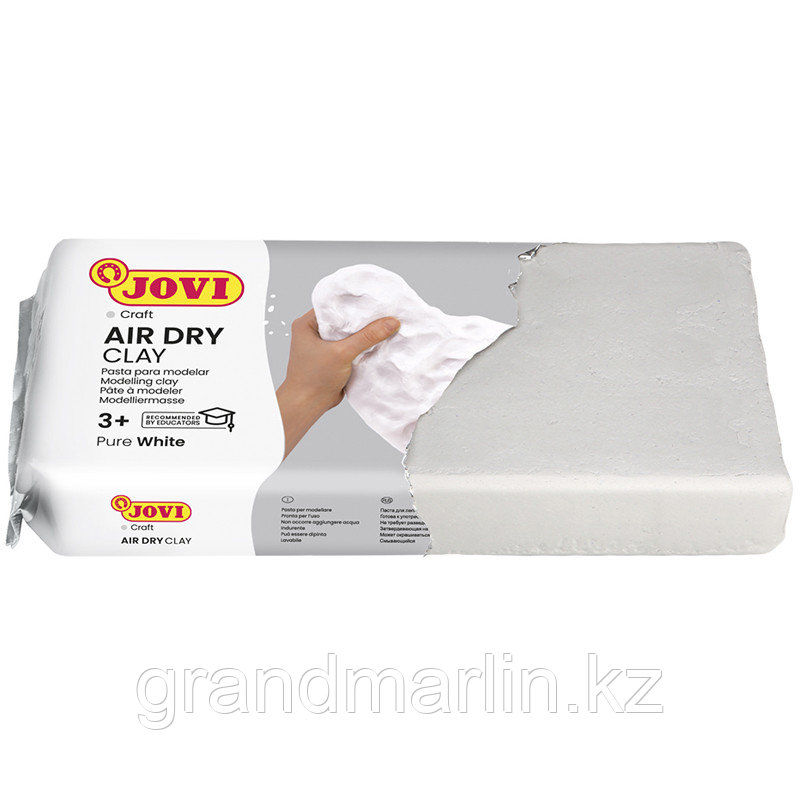 Паста для моделирования JOVI, отвердевающая, белый, 250г, вакуумный пакет - фото 2 - id-p107475170