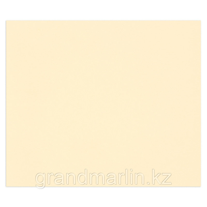 Цветная бумага 500*650мм, Clairefontaine "Tulipe", 25л., 160г/м2, слоновая кость, легкое зерно, 100% - фото 1 - id-p107475627