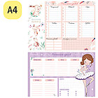 Расписание уроков с расписанием звонков А4 ArtSpace "Пиши-стирай. Cool girl", фото 2