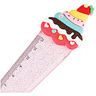 Линейка с топпером 12см MESHU "Cake", европодвес, фото 4