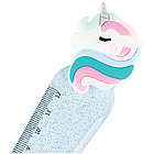 Линейка с топпером 12см MESHU "Unicorn", европодвес, фото 4