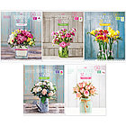 Тетрадь 48л., А5, клетка ArtSpace Цветы. Spring in the air, на скрепке, фото 3