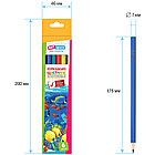 Карандаши цветные пластиковые ArtSpace "Подводный мир", 6цв., заточен., картон, европодвес, фото 5