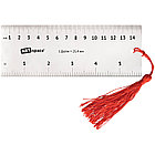 Закладка для книг 3D с линейкой, 150*55мм, ArtSpace "Дельфины", декоративный шнурок, фото 2