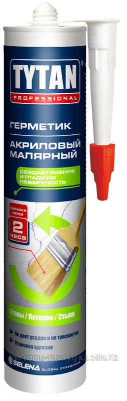 TYTAN герметик акриловый малярный белый (310мл)