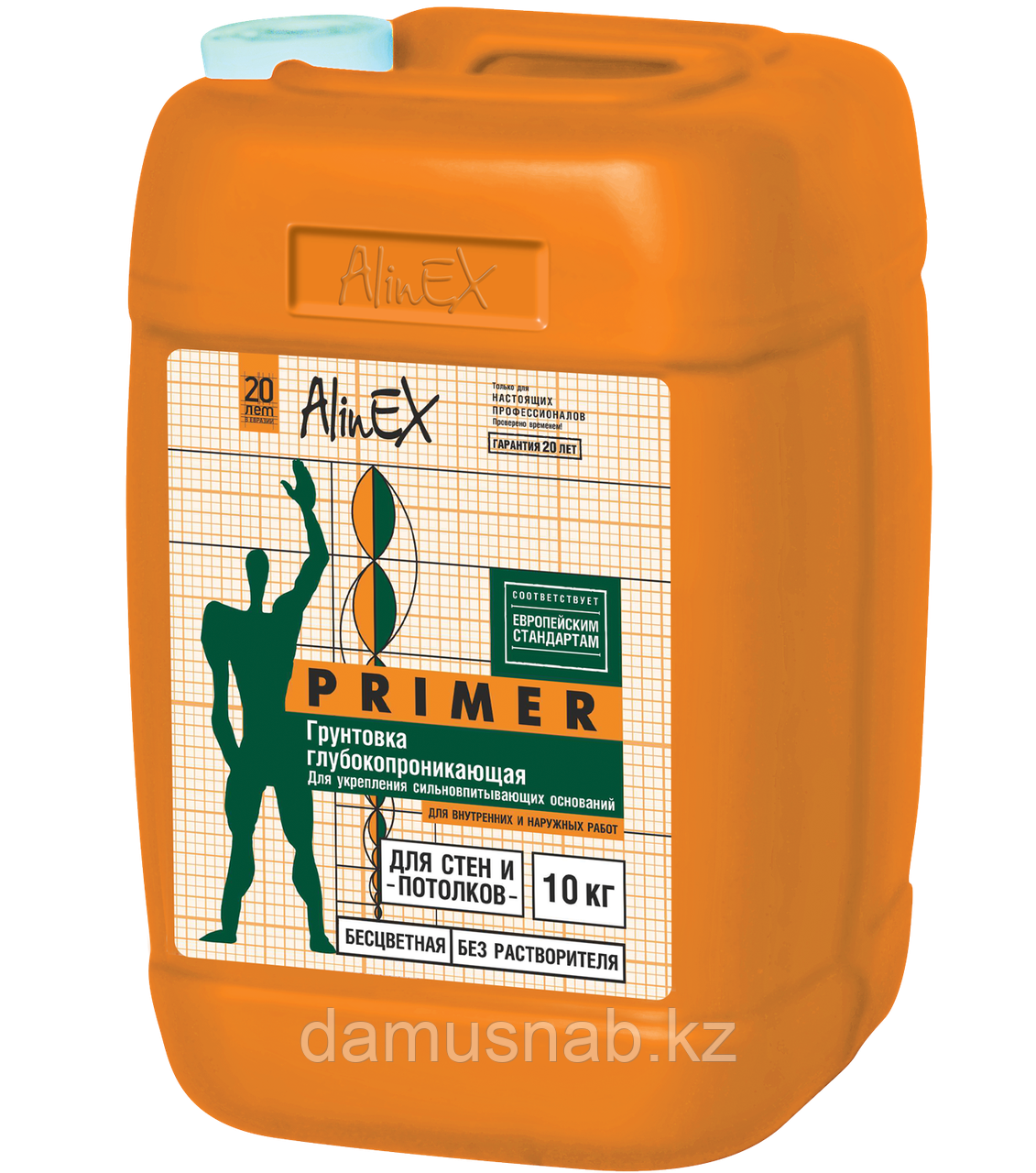 Грунтовка Alinex Primer 10 кг для стен и потолков