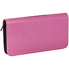 Пенал 1 отделение, 190*100 ArtSpace "My Space", розовый, ПВХ с блестками, фото 2