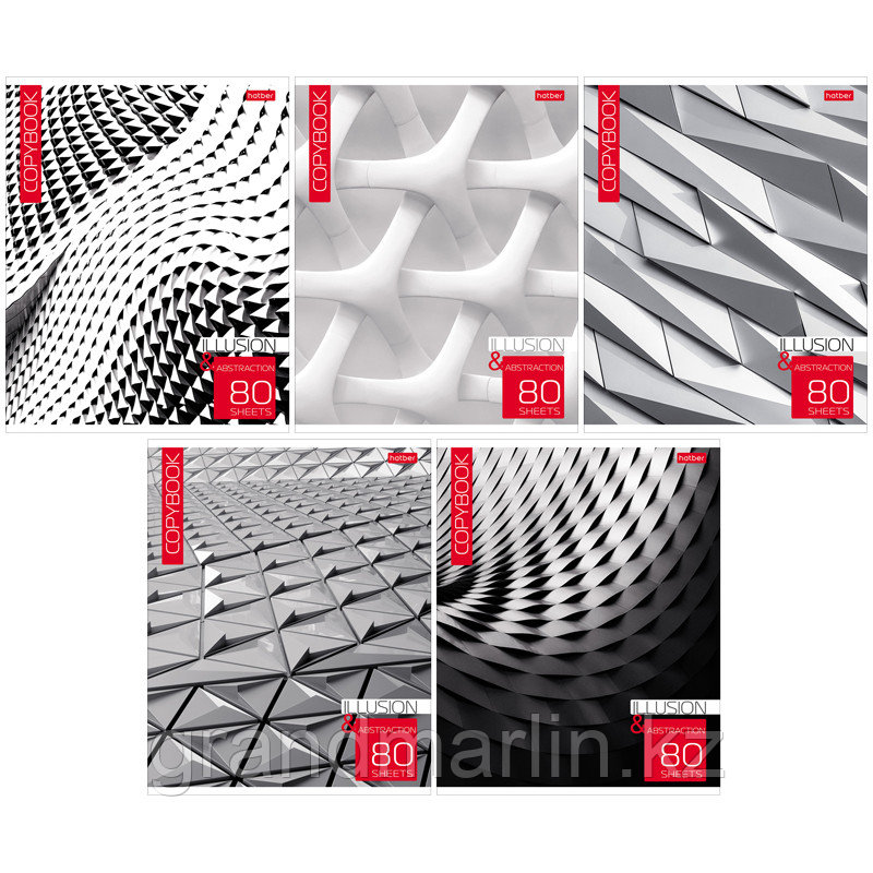 Тетрадь 80л., А5, клетка Hatber "New art", фото 1