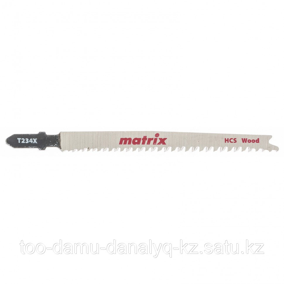 Полотна для электролобзика по дереву 3 шт T234X. 90*2-3мм. Matrix