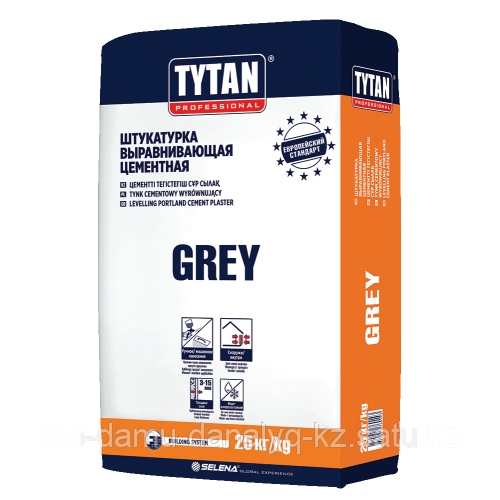 TYTAN GREY BS33 штукатурка цементная (25кг)