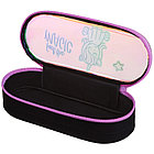 Пенал корпусный 1 отделение, 210*85*50 Berlingo "Star Unicorn", полиэстер, голографический ПВХ, фото 4