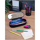 Пенал корпусный 1 отделение, 210*85*50 Berlingo "Star Unicorn", полиэстер, голографический ПВХ, фото 5