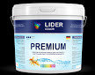 Водоэмульсия моющаяся LIDER COLOR PREMIUM 3,5 кг