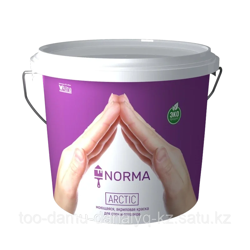 Краска водоэмульсионная NORMA FRONTA 7 кг (фасадная, интерьерная, моющаяся, всесезонная)