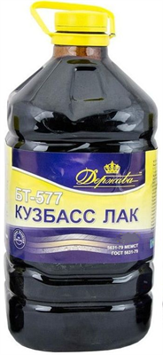 Лак БТ-577 4 л Фонд Кузбаслак