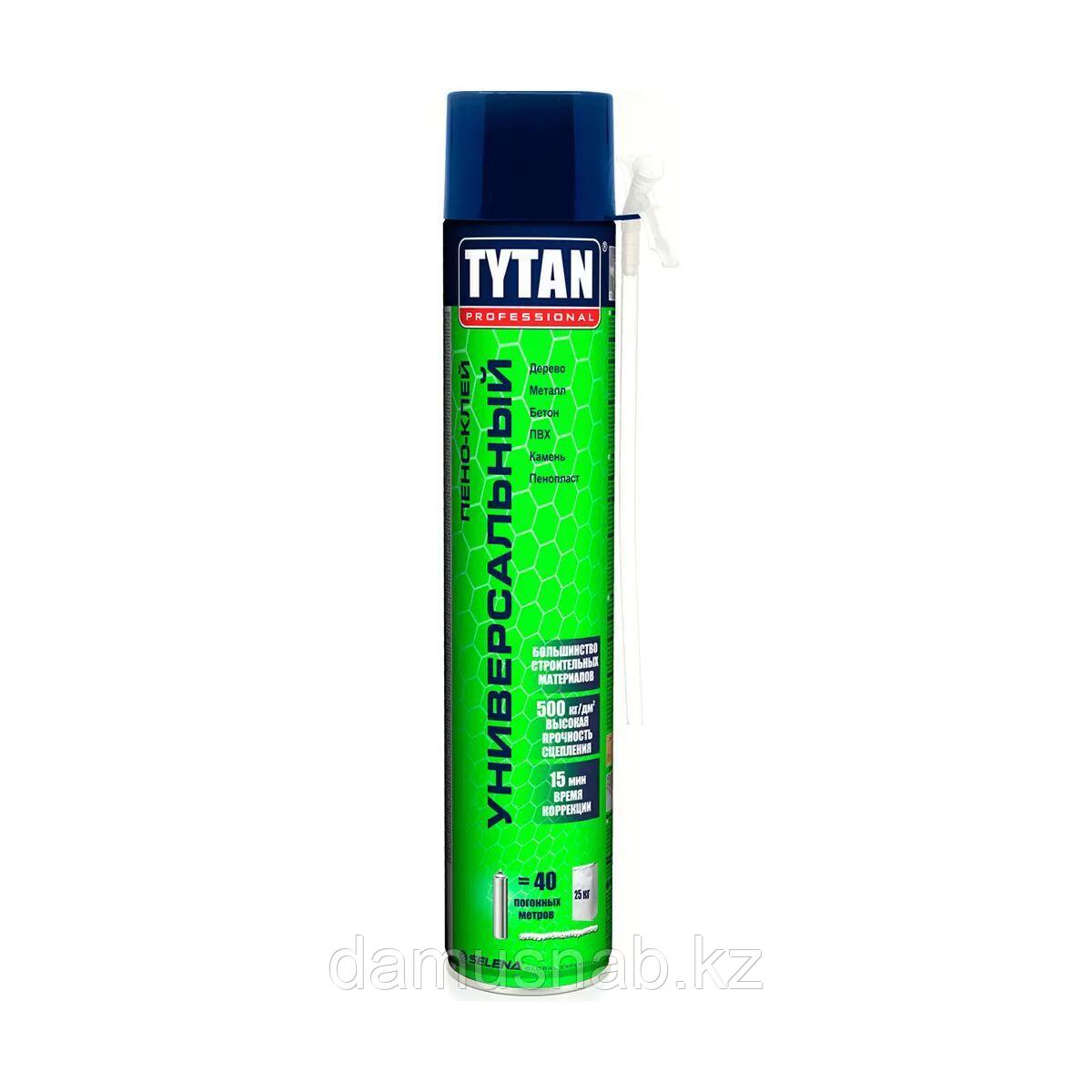 Tytan Professional пена-клей GUN,универсальный,750мл(зеленый)