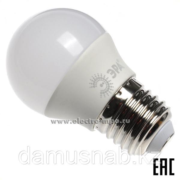 Лампа LED GLDEN-G45F-7W/230V/E27/6K, шар матовая (General)(10/50),639900