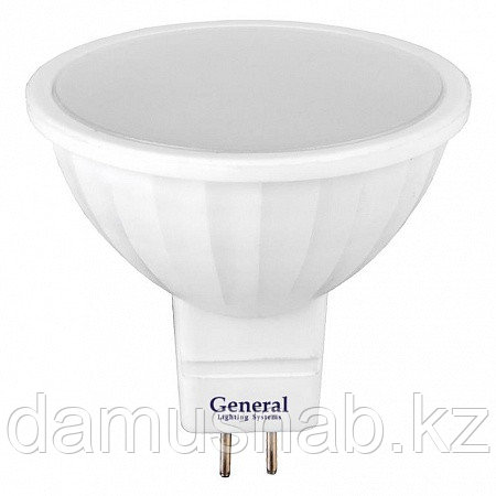 Лампа LED GLDEN-MR16-10W/230V/GU5.3/6K.(General)(10/100),686400