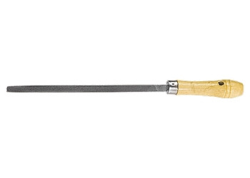 Напильник 200 мм, трехгранный деревянная ручка  Сибртех