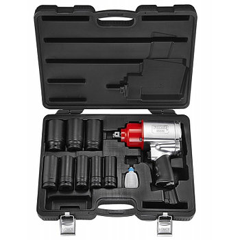 3/4" Пневмогайковёрт (1912Nm) с 6-гр.головками длинными (22-41мм) (10пр.)