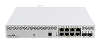 CSS610-8P-2S+IN Коммутатор 2 порта 10G SFP+, 8 портов GbE PoE-out, 56 ГБ коммутационной емкости, 802.3af/at