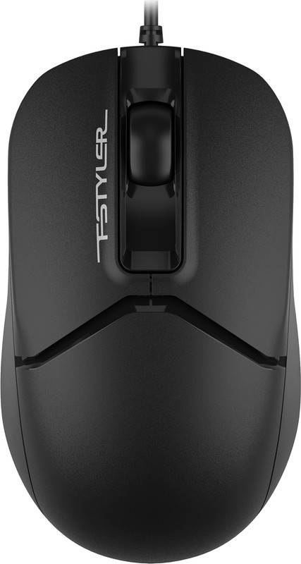 Mouse Optical A4Tech FM-12S-Black Fstyler 1200dpi, 1250cm, USB, фото 1