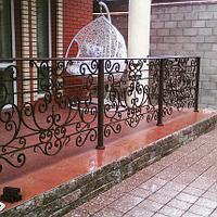 Кованые ограждения для террасы
